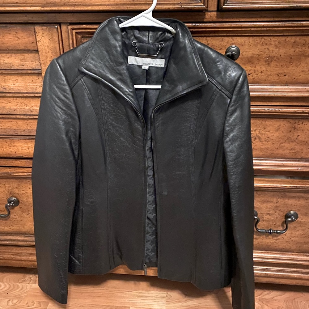 Leather jacket Wilson’s leather small